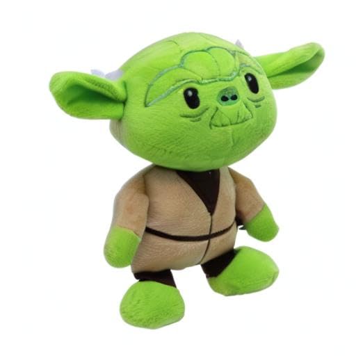 Star Wars for Pets Plush Yoda Figure Dog Toy | Soft Star Wars Squeaky Dog Toys | Medium | Star Wars Plush, Pet Dog Plush Toy, Yo