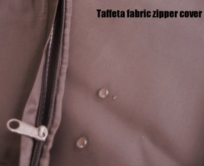 Dogbed4Less 2 Pack Internal Duvet Case Waterproof Zipper Dog Bed Cover For Large 41''X27''X4'' Memory Foam Pad Pet Bed - 45''X31