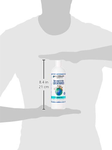 Earthbath Oatmeal & Aloe Dog Conditioner- Helps Allergies, Itching, & Dry Skin, Cruelty-Free Pet Conditioners, Fragrance-Free Dog Wash- 16 Oz (1 Pack)