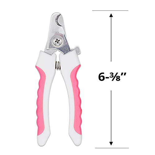 Professional Dog & Cat Pets Nail Clipper & Trimmers With Safety Guard To Avoid Over Cutting, Grooming Razer With Nail File For Medium And Large Dog And Cat By 1-Pack, Ej-2020B