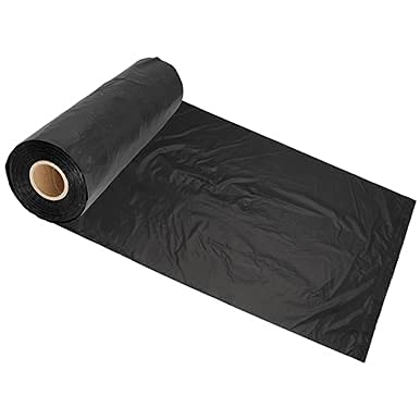 ZERO WASTE USA Commercial Grade Pet Waste Roll Bags, Opaque Black, 200 Count (20 Rolls), 40% Thicker, Fits Any Waste Station