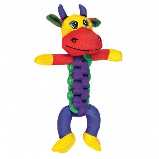Chomper Twisterz Squeak And Tug Toy For Dogs