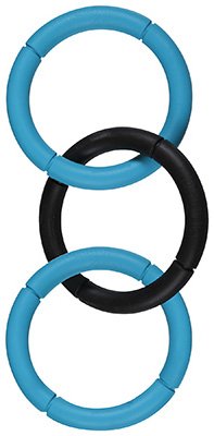 JW Pet Tough by Nature Invincible Chains Dog Toy Triple Link - Large - 1 Toy