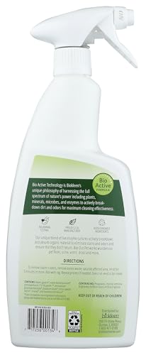 Biokleen Bac-Out Pet Stain Remover - 32 Ounce - Enzymatic, Natural, Destroys Stains & Odors Safely, for Pet Stains on Carpets -