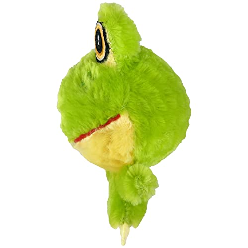Multipet 43233-1 Knobby Noggins Frog Dog Toy