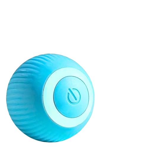 Simestich Smart Led 360 Rotating Cat Toy Ball  Interactive Rechargeable Cat Toy With Led Lights & Automatic Obstacle Avoidance 