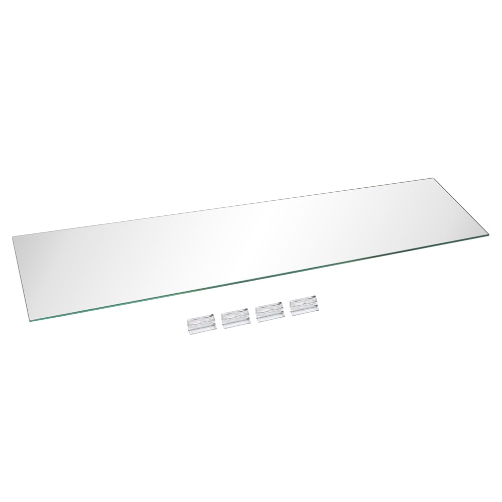 Aquatop Glass Lid And Clips For The Hca-12Gt Tank, 3Mm Thick 22.8 In X 5 In, Hca-Lid12Gt