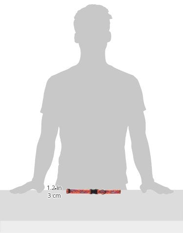 Lupinepet Originals 3/4' Go Go Gecko 15-25' Adjustable Collar For Large Dogs