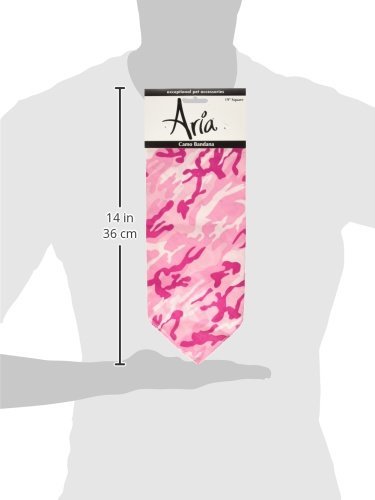 Aria Camo Bandanas For Dogs, Pink