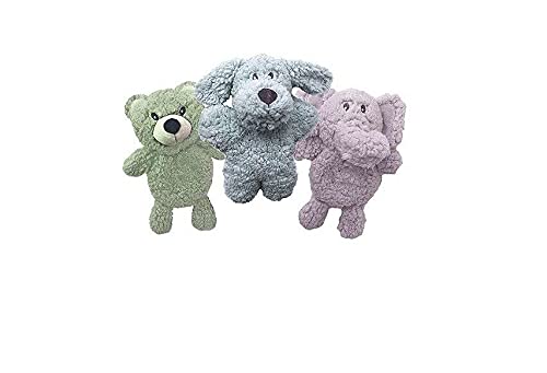 Multipet Multi Pet Aroma Dog Toy - Fleece Man, 9.5in, Medium, Assorted Colors & Styles