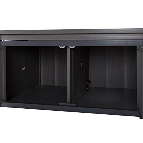 Litterloo Bench, Litter Box Cover /Gray