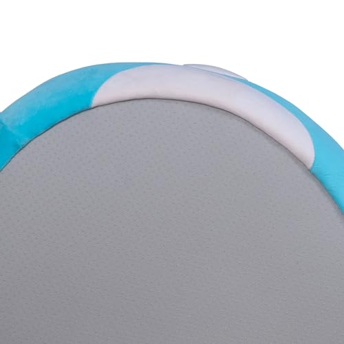 Squishmallows Original Plush Pet Bed - 30-Inch Blue Dragon - Soft Polyester for Dogs & Cats - Model JPT0883-L