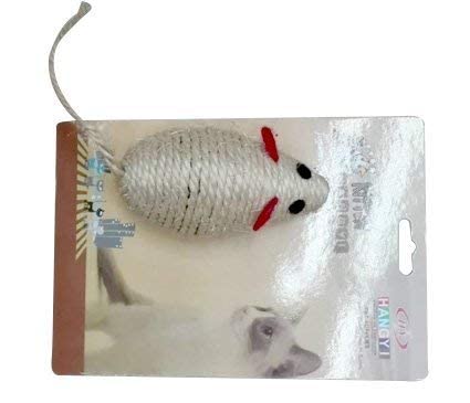 The Dds Store Rope Braided Mouse Pet Cat Scratch Chew Toy Teaser Supplies