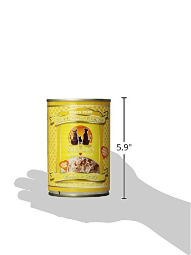 Weruva Classic Dog Food, Paw Lickin Chicken with Chicken Breast in Gravy, 14oz Can (Pack of 12)