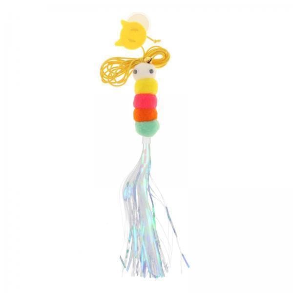 Heavenglow 5Xcat Teaser Toy Hanging Door Cat Toys Cat Plush Toy For Kitty Chase Playing
