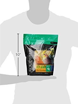 RoudyBush Daily Maintenance Bird Food, Crumbles, 44-Ounce, 2.75 lb (244CRDM)