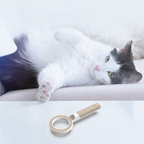 Pet Life ® 'WAGNIFY' 360 Degree and Multi-Directional Modern Grooming Pet Rake Comb
