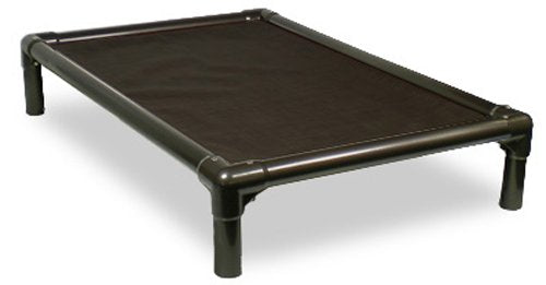Kuranda Chewproof Dog Bed - Walnut Pvc - 40' X 25' - Sunsure Textilene - Sierra