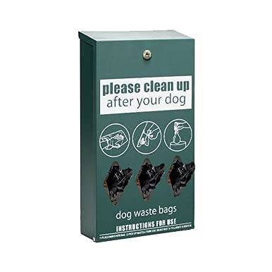 Commercial Grade 8''X13'' Pet Waste Roll Bags - 40% Thicker Than Mini Leash Roll Bags - Fits Any Pet Waste Station - 10 Roll Cas