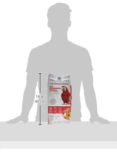 Hari Hagen Tropican High Performance Parrot Food, 3.3 ib Parrot Sticks with Peanuts & Sunflower Seeds and Higher Nutrition Level