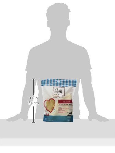 I and love and you Ear Candy Cow Ear Chews - Beef - Rawhide Alternative, Single Ingredient, Free Range Grass Fed Beef, 5ct
