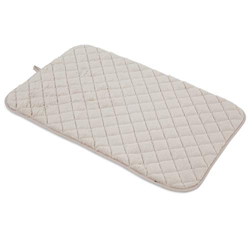 Snoozzy Cream 35X21.5 Quilted Mat