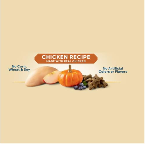 Golden Rewards Dog Training Treats with Real Chicken Recipe, 9 oz Pouch (Pack of 1)