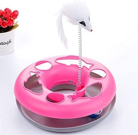 Dog Trust 360 Motion Mouse Catch Cat Toy To Exercise And Inside Spinning Ball Toy For Cat And Kitten