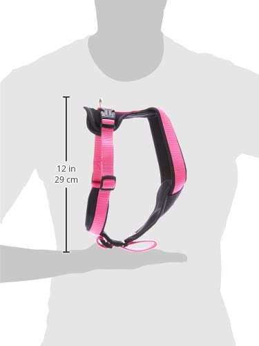 Hunter Neoprene Dog Harness, Large, Raspberry/Black