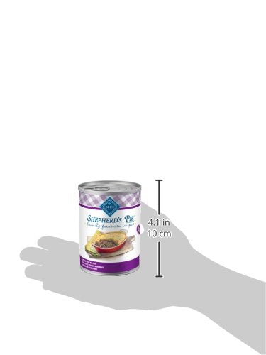 Blue Buffalo Family Favorites Adult Wet Dog Food, Made with Natural Ingredients, Shepherd s Pie, 12.5-oz Can (Pack of 12)