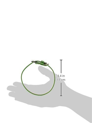 Mirage Pet Products Plain Ice Cream Dog Collar, Size 14, Emerald Green