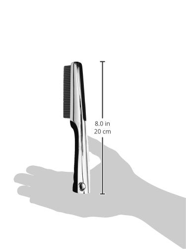 Resco Professional Flea And Face Comb, Anti-Static For Grooming Pets Very Fine Pin Spacing, Chrome