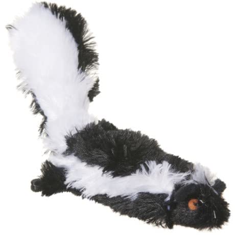 Spot Mini Skinneeez | Stuffless Dog Toy With Squeaker For All Dogs | Tug-Of-War Toy For Small And Large Breeds | 14'' | Skunk De