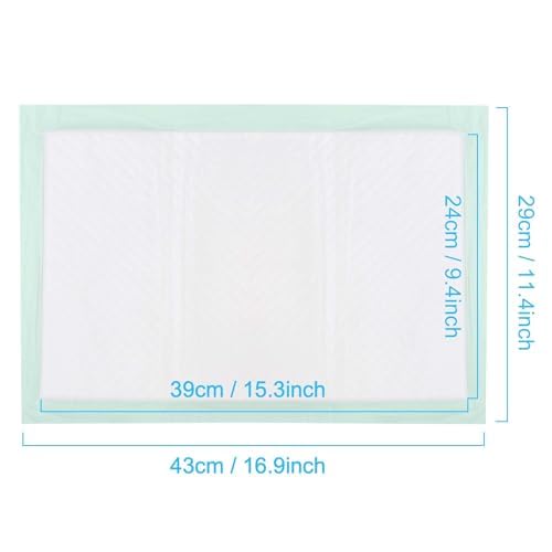 Petfamily Cat Litter Box Pads-Generic Refill For Tidy Cats Breeze Litter System,Litter Box Pads 16.9?X 11.4?40 Count (Unscented)