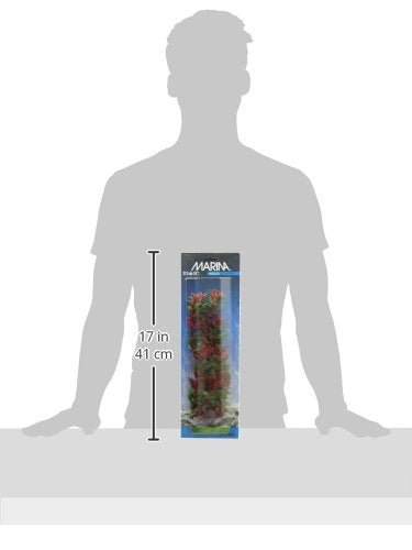 Marina Aquascaper Ludwigia Plant, 15-Inch, Red
