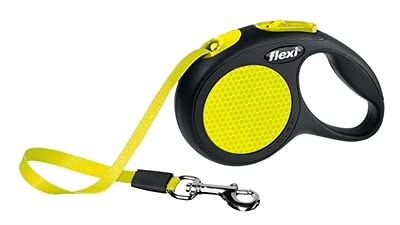 Flexi New Neon Retractable Lead Large Tape 5M, Neon