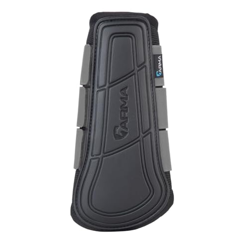 Shires Arma Air Motion Brushing Boots (Grey, Pony)