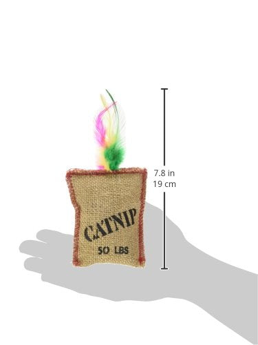Ethical Products 2984 Jute.Feath Sack Cat Toy - Quantity 1212