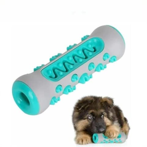 Woofy Dog Chewable Puppy Teething Toys Dog Dental Care Toothbrush Sawtooth Shape Dog Teeth Cleaning Toys (Color As Per Availabil
