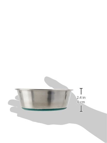 Van Ness Pets Small Stainless Steel Dog Bowl, 24 OZ