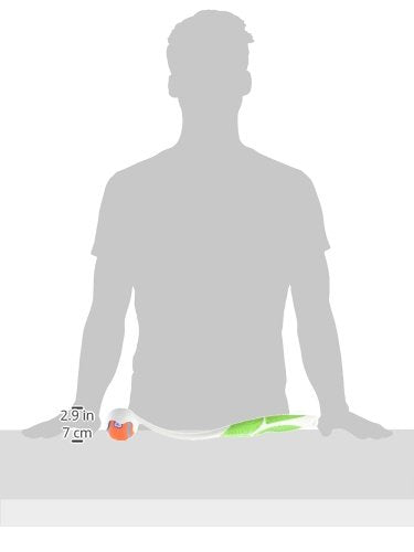 Chuckit! Pro 18M Dog Ball Launcher, 18 Length, Includes Medium Ball (2.5) For Dogs 20-60 Pounds