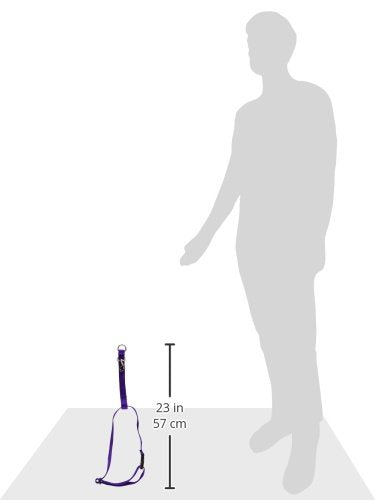 Lupinepet Basics 1'' Purple 26-38'' No Pull Harness For Medium-Larger Dogs