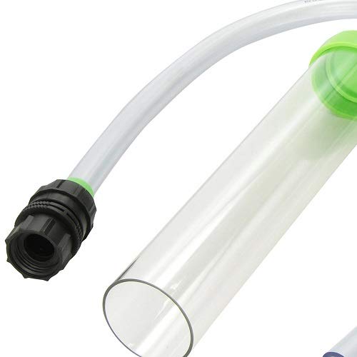 Python No Spill Clean And Fill Aquarium Gravel Tube With Tail/Connector, 10-Inch