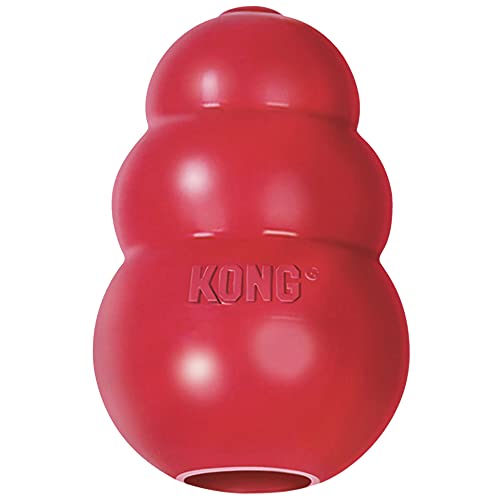 Kong Classic Stuffable Dog Toy - Fetch & Chew Toy For Dogs - Treat-Filling Capabilities & Erratic Bounce For Extended Play Time - Durable Natural Rubber Material - For Extra Large Dogs