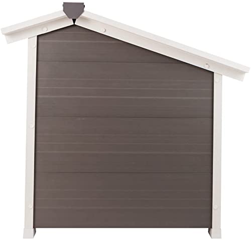 New Age Pet ecoFLEX Thermocore Dog House - Extra Large, Grey, Model ECOH705XL