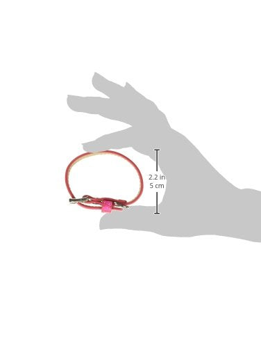 Mirage Pet Products Plain Ice Cream Dog Collar, Size 8, Pink