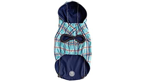 Gf Pet Navy Reversible Elasto-Fit Dog Raincoat, X-Large