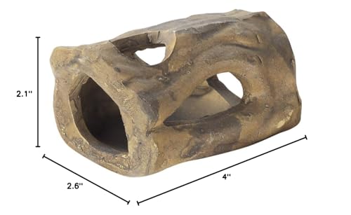 Creation Core Lizard Hideout Ceramic Branch Shape Snake Climbing Decor Reptile Habitat Decorations Aquarium Platform Hideouts Fish Shelter Hide Caves