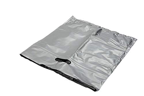 Reliance Double Doodie Plus Portable Toilet Waste Bags, Family-Sized 6 Pack, Gray, 9.2" x 4.9" x 6", Synthetic Material, Model