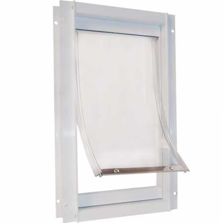 Ideal Pet Products Clear Vinyl Replacement Flap, Medium, 7' X 11.25' Flap Size